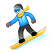 Snowboarder on Samsung Experience 8.1