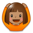 Woman Gesturing OK: Medium Skin Tone on Samsung Experience 8.1