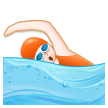Woman Swimming on Samsung Experience 8.1
