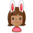 Women With Bunny Ears Partying, Type-4 on Samsung Experience 8.1