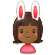 Women With Bunny Ears Partying, Type-5 on Samsung Experience 8.1