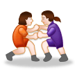 Women Wrestling on Samsung Experience 8.1
