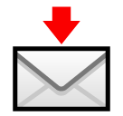 Envelope with Arrow on SoftBank 2014