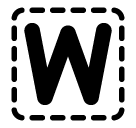 Regional Indicator Symbol Letter W on SoftBank 2014