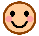 Smiling Face on SoftBank 2014