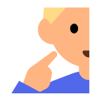 Deaf Man: Medium-Light Skin Tone on Toss Face (ν μ€νμ΄μ€) February 2022