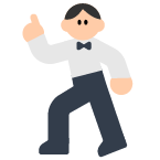 Man Dancing: Light Skin Tone on Toss Face (ν μ€νμ΄μ€) February 2022