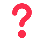 Interrogación Roja Emoji on Toss Face (토스페이스) February 2022