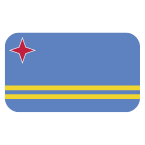 Flag: Aruba on Toss Face (ν μ€νμ΄μ€) March 2022