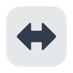 Left-Right Arrow on Toss Face (토스페이스) March 2022