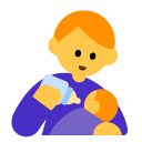 Man Feeding Baby on Toss Face (ν μ€νμ΄μ€) 1.3