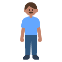 Man Standing: Medium Skin Tone on Toss Face (ν μ€νμ΄μ€) 1.3