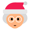Mrs. Claus: Medium-Light Skin Tone on Toss Face (ํ ์คํ์ด์ค) 1.3