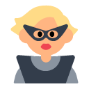 Woman Supervillain: Medium-Light Skin Tone on Toss Face (ํ ์คํ์ด์ค) 1.3