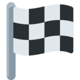 Chequered Flag on Twitter Twemoji 2.3