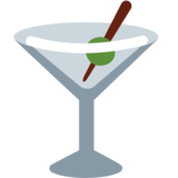 Cocktail Glass on Twitter Twemoji 2.3