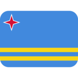 Flag: Aruba on Twitter Twemoji 2.4