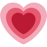 Growing Heart on Twitter Twemoji 2.4