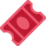 Admission Tickets on Twitter Twemoji 2.6