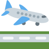 Airplane Arrival on Twitter Twemoji 2.6
