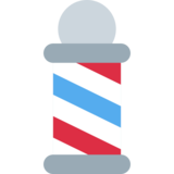 Barber Pole on Twitter Twemoji 2.6