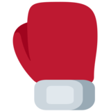 Boxing Glove on Twitter Twemoji 2.6