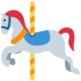 Carousel Horse on Twitter Twemoji 2.6