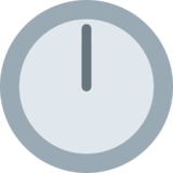 Twelve O’Clock on Twitter Twemoji 2.6