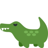 Crocodile on Twitter Twemoji 2.6