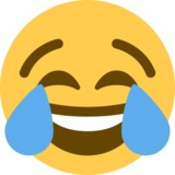 Face with Tears of Joy on Twitter Twemoji 2.6
