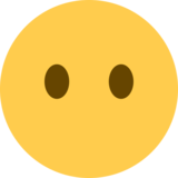 Face Without Mouth on Twitter Twemoji 2.6
