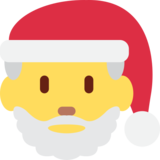 Santa Claus on Twitter Twemoji 2.6