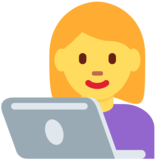 Woman Technologist on Twitter Twemoji 2.6