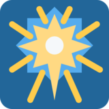 Fireworks on Twitter Twemoji 2.6