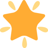 Glowing Star on Twitter Twemoji 2.6