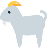 Goat on Twitter Twemoji 2.6
