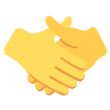 Handshake on Twitter Twemoji 2.6