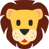 Lion on Twitter Twemoji 2.6