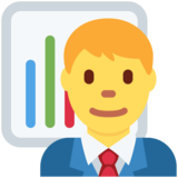 Man Office Worker on Twitter Twemoji 2.6