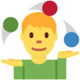 Man Juggling on Twitter Twemoji 2.6