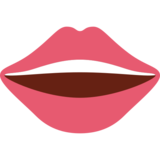 Mouth on Twitter Twemoji 2.6
