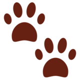 Paw Prints on Twitter Twemoji 2.6