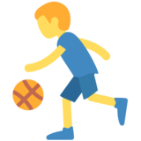 Person Bouncing Ball on Twitter Twemoji 2.6