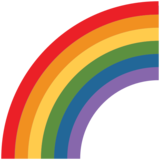 Rainbow on Twitter Twemoji 2.6