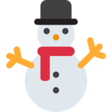 Snowman Without Snow on Twitter Twemoji 2.6