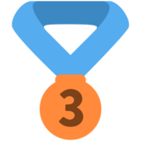 3rd Place Medal on Twitter Twemoji 2.6