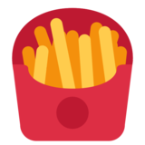 French Fries on Twitter Twemoji 2.7