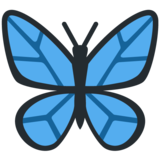 Butterfly on Twitter Twemoji 11.1