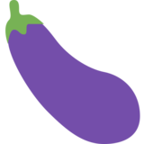 Eggplant on Twitter Twemoji 11.2