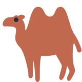 Two-Hump Camel on Twitter Twemoji 11.2